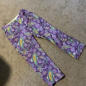 Purple Paisley Loudmouth Pants